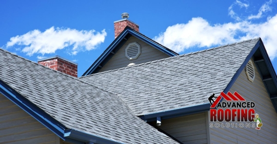 A home's roof.