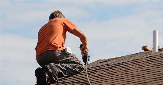 professional reroofing service