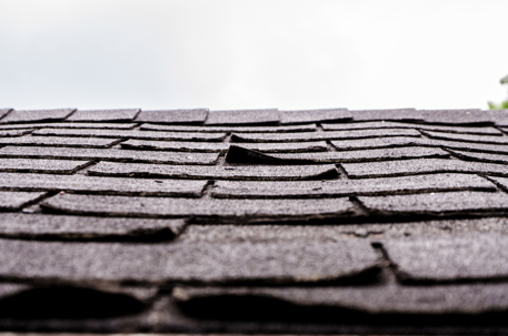 old worn-out shingles