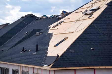 new roof installation