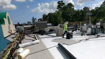 Flat Roof Replacement Photo